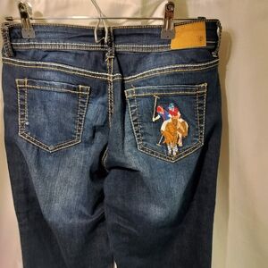 U.S. Polo Assn. Dark Blue Straight Leg Jeans